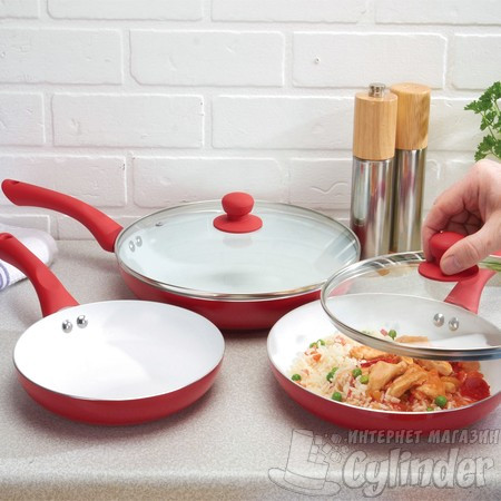 Сковороды антипригарные с керамическим покрытием - незаменимые атрибуты на кухне